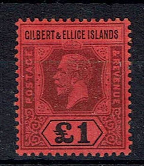 Image of Gilbert & Ellice Islands SG 24 LMM British Commonwealth Stamp